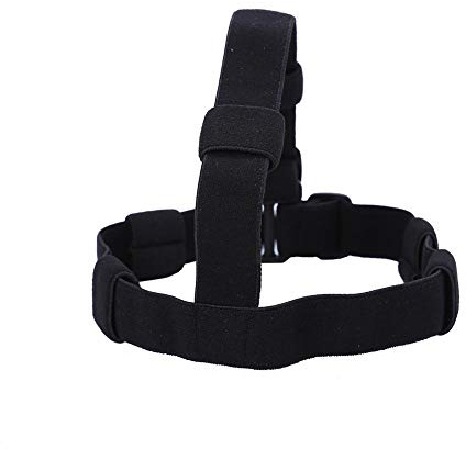 Correa de Linterna Frontal, Banda El¨¢stica Ajustable para Faro 18650 Manos Libres Camping Caza Senderismo Herramienta Exterior