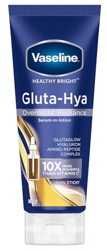 Vaseline Sell n Ship Gluta-Hya Overnight Radiance Lotion, Gesicht & Körper, 200 ml