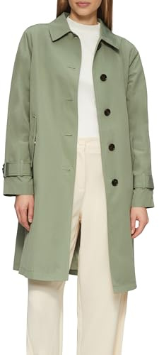 s.Oliver 2164357 Gabardina, Verde Salvia, 48 Mujeres