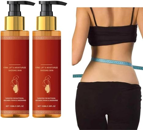 2 PCS Huile Corps Magique de Luxe pour Femmes, Húile Corps Magique Raffermissante, Huile Corps Lifting au Collagène, Lotion Hydratante Raffermissante pour une Peau Lisse et Radieuse