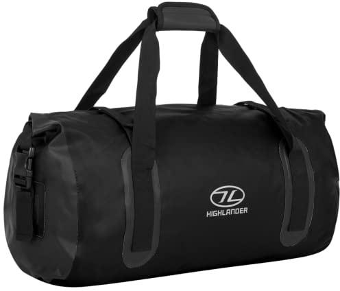 Highlander Reisetasche Mallaig, wasserdicht, Schwarz