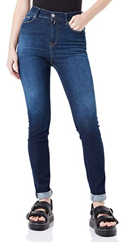 REPLAY Women's mjla Jeans, 007 Dark Blue, 28W x 30L