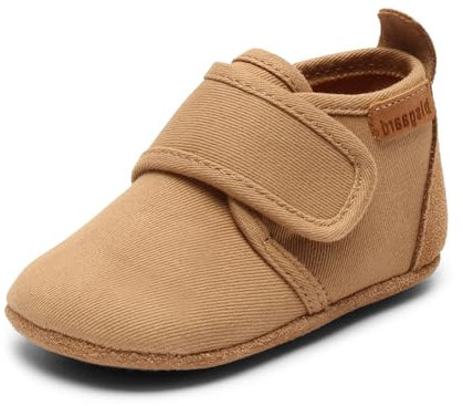 Bisgaard Unisex Kinder Baby Cotton First Walker Shoe,Camel,20 EU