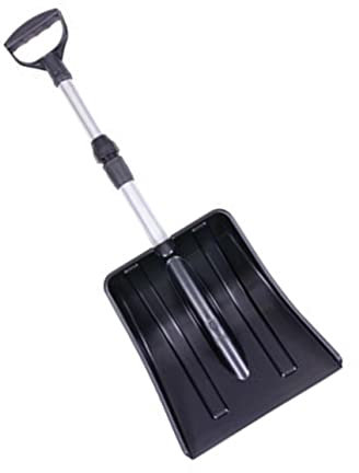 Glasdon Snospade Snow Shovel – Extendable Snow Shovel for Snow Removal – Lightweight and Compact – 70.5cm – 83.5cm Length