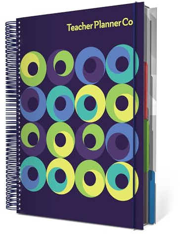 A5+ ABACUS-Midnight Sky 6-Period Teacher Planner 2026-27