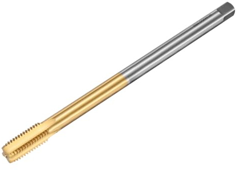 QUARKZMAN Metrisches Gewindebohrer M14 x 2 H2 200mm Geradrillen Gewindefräsen Maschinengewindebohrer Gewindeschneiden Reparaturwerkzeug