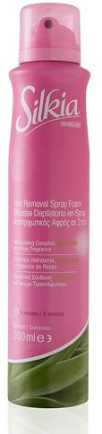 Silkia Haarentfernungsspray, Schaum, 200 ml