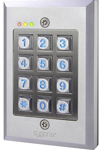 Sygonix SY-3118492 Codeschloss Aufputz IP65 mit beleuchteter Tastatur