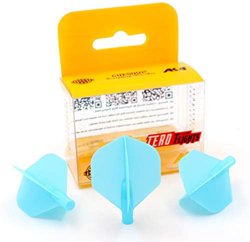 CUESOUL TERO AK4 Transparent Dart Flights Diamond Shape,Set of 3 pcs(CS-AK4+7ZS)