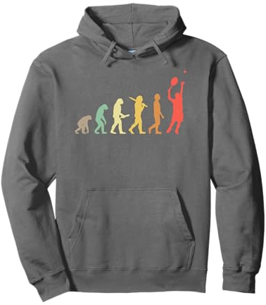 Tennis Évolution Rétro Cadeau pour Joueurs De Tennis Sweat à Capuche