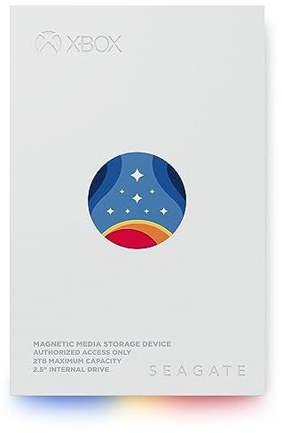 Seagate FireCuda Gaming HDD 2TB, External Hard Drive HDD, PC Gaming, Starfield Special Edition, USB 3/2, Data Rescue Services (STMJ2000400)