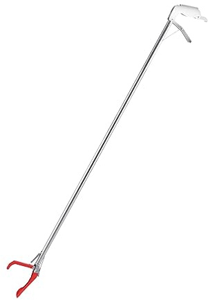 predolo Pince à Attrape-Serpent Grabber Poignée Extra Longue Pince à Reptile Pince à Serpent Pliable Pince à anguille Outil de Manipulation Solide et Durable, 150CM