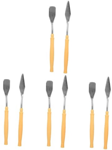 PartyKindom 8pièces Outils De Nettoyage Pour Imprimante Ensemble De Spatules Inoxydable Pour Retrait De Modèles Et Entretien De Plateforme