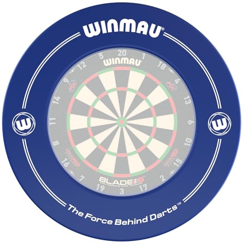 WINMAU | Signature | Dart Board Surround Ring | Blue