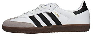 adidas Samba OG Homme Baskets, Blanc Ftwbla Negbás Gracla 000, 36 EU