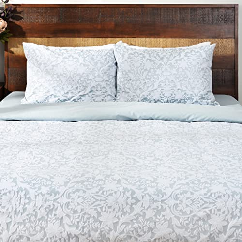 Deco Mex YF41254123 4-delat sängkläder, LORIANA 200 x 220 cm grön