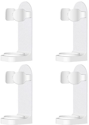XHNFCU 4 Pièces Porte-Brosse à Dents Électriques Mural Réglable Adhésif Puissant Convient à la Plupart des Brosses à Dents Électriques