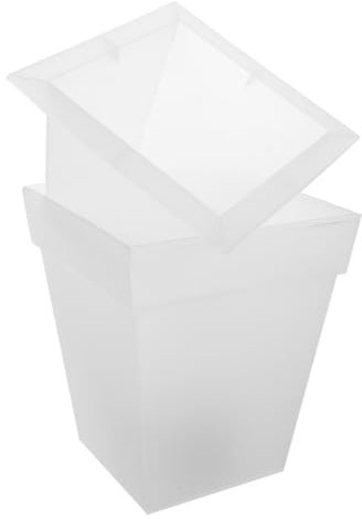 KITANDOVE Pot De Fleurs Lumineux À Énergie Solaire pour Jardin Extérieur Jardinière Solaire Lampe pour Soirées Décoration pour Cour Et Balcon