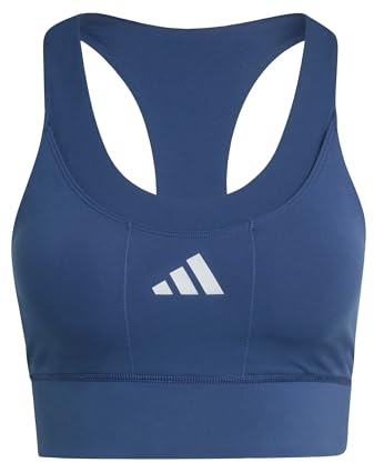 adidas Damen adi365 Running Pocket Medium Support Bra, Tech Indigo, XS
