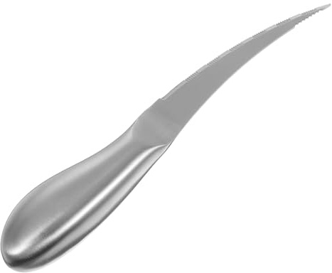 jojofuny Sbucciatore per Gamberetti in Acciaio Utensile Ergonomico per Pulizia Lenza Gamberi Taglierina Multifunzione Compatta per Pesce e Patate Facile da Usare e Portatile