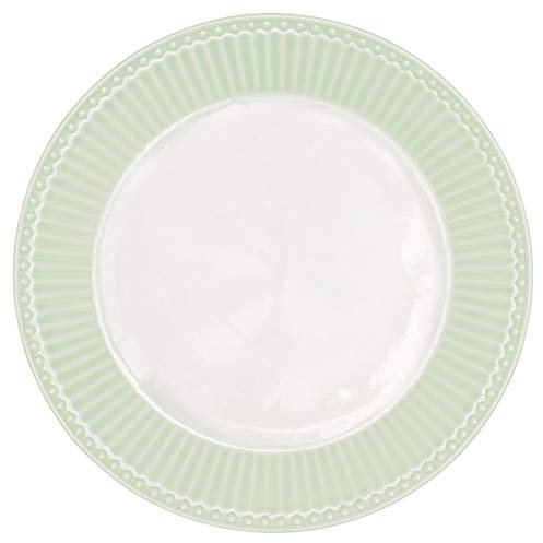 GreenGate Teller - Plate - Alice Pale Green 20,5 cm