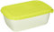 Rothobabydesign Sunshine EIN Set von Lebensmittelbehältern, Transparent/Grün, 2 x 1.9L