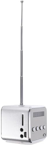 Radio de Salle de Bain avec de 1 Jeu Mini Petit Ordinateur PC USB PC Mini Lecteur de Musique Vintage Radio de