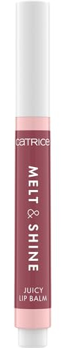 Catrice Melt & Shine Juicy Lip Balm, Nr. 030, Nude, feuchtigkeitsspendend, vergrößernd, glänzend, strahlend frisch, vegan, ölfrei, ohne Parabene, Nanopartikel frei, 1er Pack (1.3g)