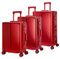 Aluminium Reisekoffer Red HEUER Stripe Hartschalenkoffer Suitcase Trolley Luggage (S)