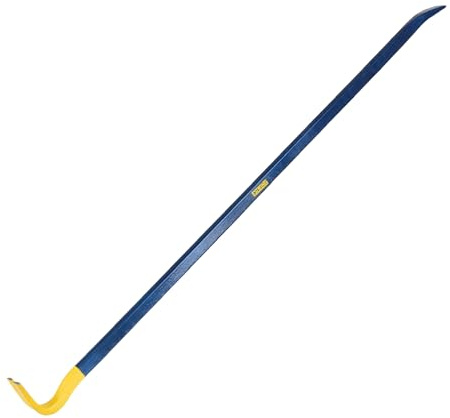 Estwing 48-Inch Heavy Duty G-Bar Wrecking Bar - 2X Leverage, Low Profile Claw, Forged Alloy Steel (Model 62673)