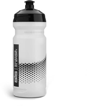 Science in Sport Botella deportiva 600ml - Con práctico sistema Easy Mix, Bidón para ciclismo, fitness, senderismo y trabajo, Apto para lavavajillas, Transparente