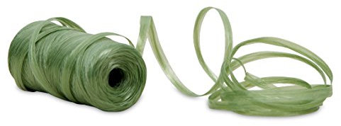 Windhager Kunstbast, Bast-Band für den Garten, Kunstbast Kordel für Indoor und Outdoor, 400 m, grün