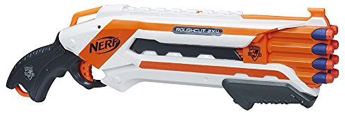 NERF Hasbro A1691E31 - N-Strike Elite Rough Cut, Spielzeugblaster