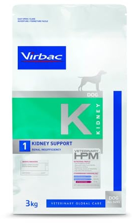 Virbac Veterinary HPM Dog Kidney Nourriture pour Chien Sac de 12 kg Taille S