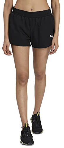 PUMA Damen Active Woven Shorts Hose, Puma Black, S EU