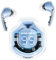 ACEFAST T8 Bluetooth Kopfhörer, In Ear Kopfhörer Bluetooth, Transparentes Ladefach, LED-Leuchtanzeige, ENC Noise Cancelling Earbuds, HiFi Stereo Ohrhörer, 30H Akku, Bluetooth 5.3, Eisblau