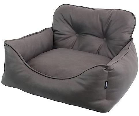 Nobby 61930 Komfortbett eckig ENOCK dunkelgrau L x B x h: 65 x 60 x 21/36 cm