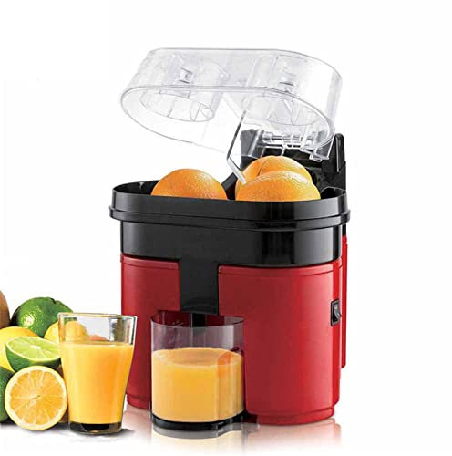 Spremiagrumi Elettrico Doppio, spremiagrumi Professionale per Arance e Limoni, estrattore di Succo Tagliato e spremuto con valvola antigoccia, Veloce ed efficiente
