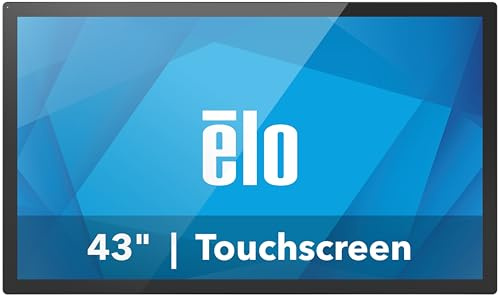 Elo 4304L - 43 Touchscreen Signage - TouchPro PCAP Anti-Friction, 40 Touch, 1920 x 1080, Black