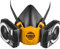 DEWALT Half Face Mask Respirator with P3 Filters - Size L Lightweight design and low burden airflow system provides ultra-low breathing resistance and improved user comfort for longer periods