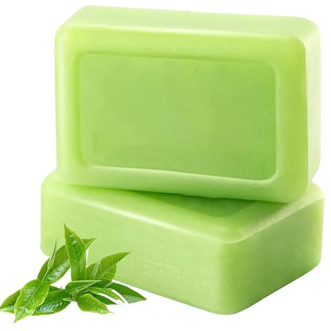 Tea Tree Oil Antifungal Soap, AntiFungal Relief Soap Bar, Tea Tree Relief Soaps Bar, Natural Foot & Body Soaps for Healthy Skin (2 PCS)