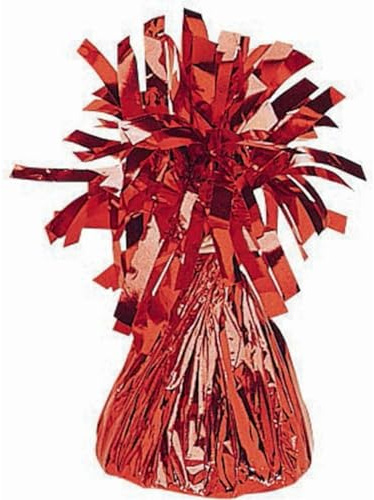 Amscan Hoja Rojo Peso Globo