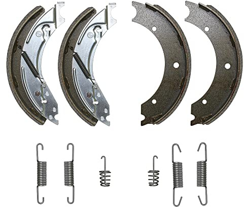 meinAnhängerersatzteil Bremsbackensatz Bremsbeläge für Knott BPW Schlegl Nieper Radbremsen - 250x40mm