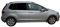 Solarplexius Auto-Sonnenschutz Scheiben-Tönung passgenau für VW Golf Sportsvan 2014-20 Keine Folie Komplettsatz