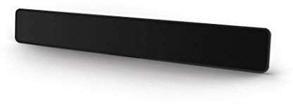 Hama DVB-T/DVB-T2 flat indoor antenna (performance 25, active amplification, can also be used in car or caravan) Black