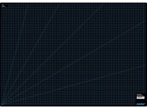 MARTOR skärmatta självläkande 620 x 870mm, skydd för ytan, 3 lager, cm/inch-rutnät, skärmatta, hantverksmatta