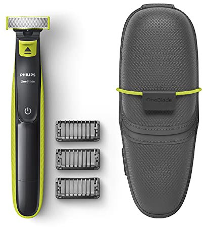 Philips Qp2520/65 One Blade Trim, Edge, and Shave Any Length of Hair, Yellow and Black