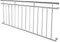 UISEBRT Französischer Balkon Edelstahl Fenstergeländer Außen Treppengeländer Balkongeländer Geländer Terrassengeländer (184 * 90cm)