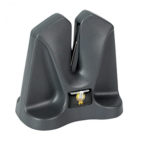 Aiguiseur 2en1 KitchenPro - Venteo - Couteaux/Ciseaux avec base anti-dérapante - Réglage automatique - Angle entre 15° et 45°