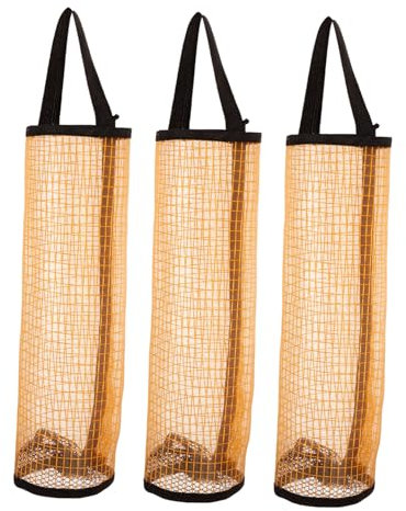 Sosoport 3stücke Netz-Tasche Für Tennisbälle Aus Nylon-netzgewebe Tragbar Und Langlebig Zur Aufbewahrung Transport Von Bällen Wie Tennisbällen Golfbällen Und Tischtennisbällen Mit